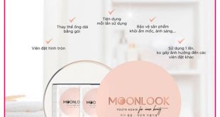 So sánh sản phẩm viên đặt Regamo và viên đặt se khít Moonlook Hàn Quốc