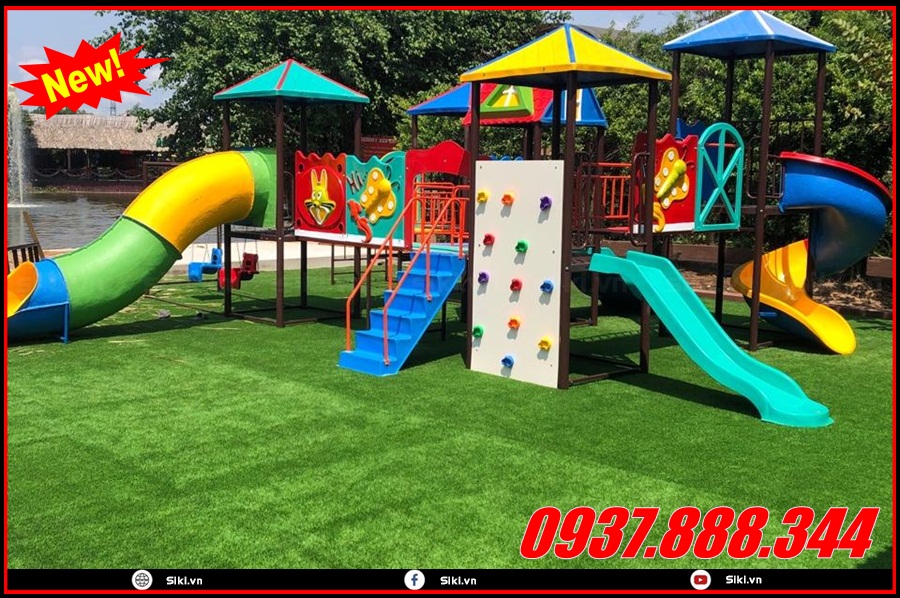 Hướng dẫn sử dụng sản phẩm cầu trượt liên hoàn an toàn
