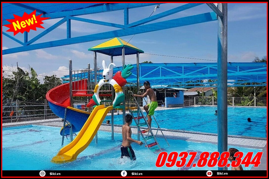 Xu hướng cầu trượt hồ bơi cho trẻ em 2020 ở TP.HCM