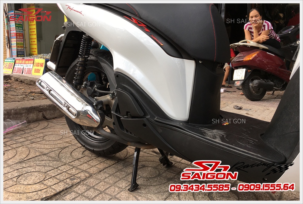 Shop chuyên kinh doanh dàn áo sh ý nhập thái cho xe SH VN 125i 150i giá rẻ Hotline:09.3434.5585