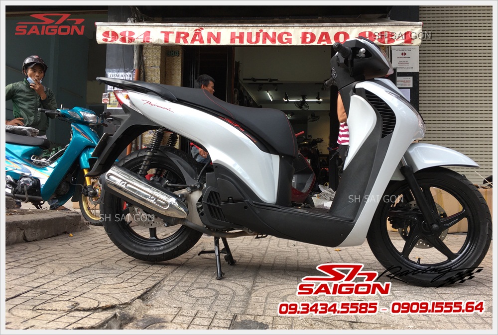 Xe SH VN 125i 150i lắp dàn áo sh ý Version 3 cực ngầu giá hợp lý uy tín tại SG