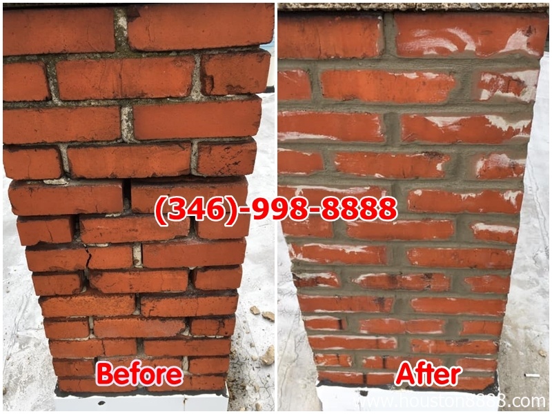 Hình ảnh làm gạch, đổ xi măng, remodeling nhà và cơ sở thương mại Houston