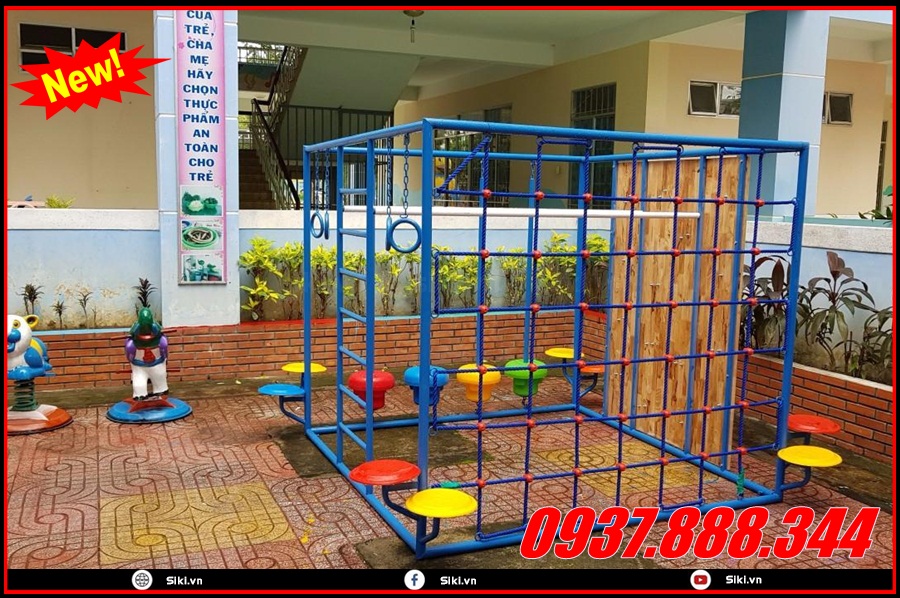 Sản phẩm thang leo mầm non các loại tại showroom Vân Anh